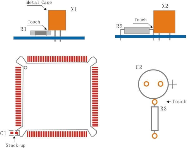 Comp Component Placement PCB Component Placement