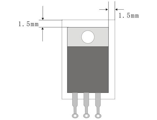 Forbidden Zone for Surface Routing of Devices with Metal Shel