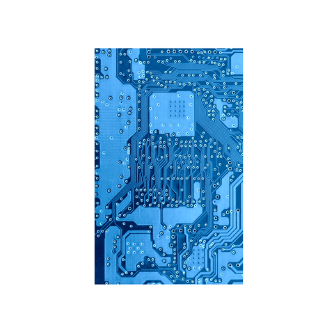 printed circuit board blue printed circuit board blue