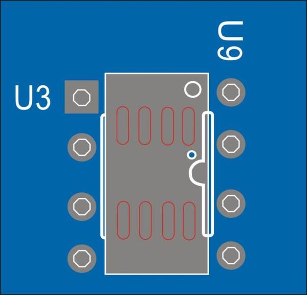 DIP-8 and SOIC-8 packages components compatible design