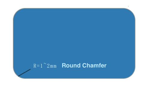 Schematic diagram of PCB Shape