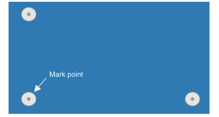 Location of Fiducial Mark on the Plate Location of Fiducial Mark on the Plate