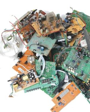 damaged PCBs damaged PCBs
