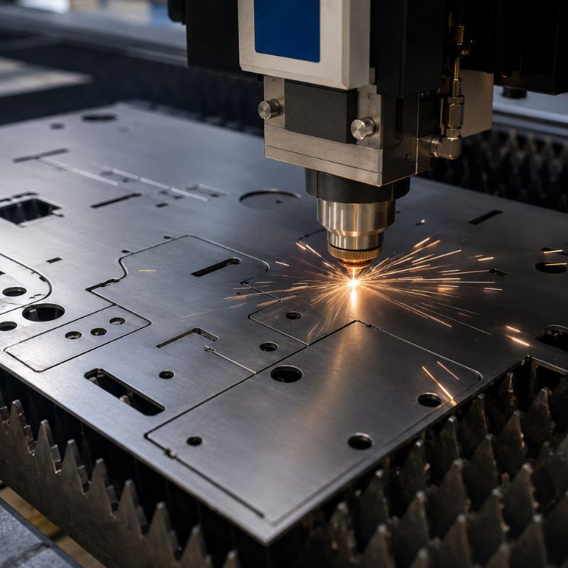 Laser cutting
