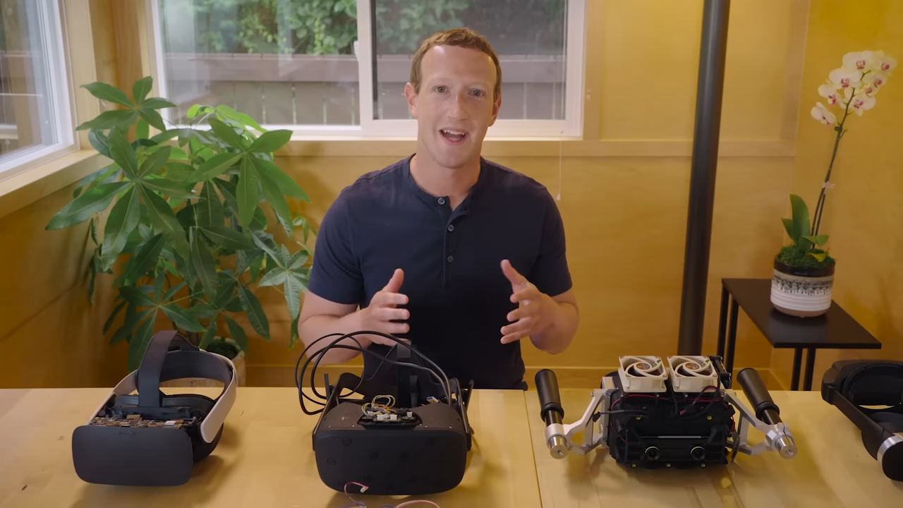 Mark Zuckerberg Reveals VR Prototypes
